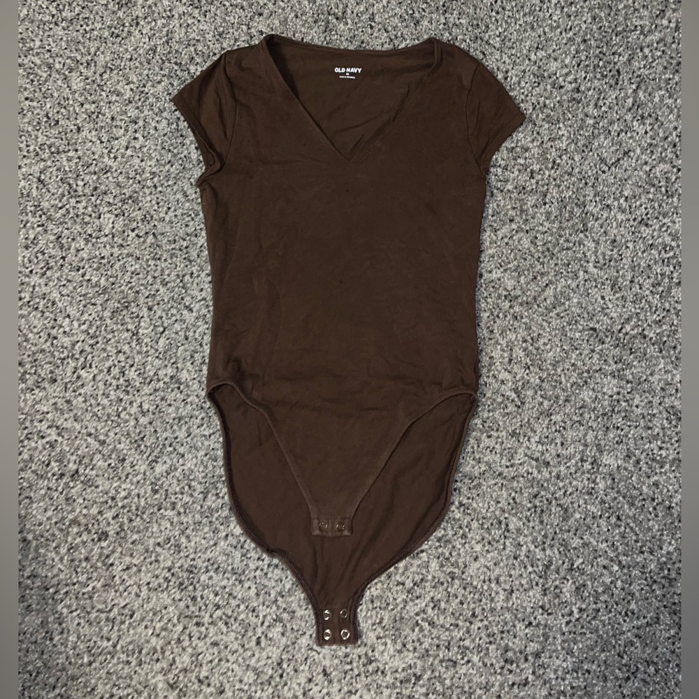 Brown old navy one piece XS